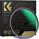 K&F Concept Nano-X 1/8 Filter Special Effects 77mm for Camera Lenses