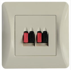 Lineme Steckdose Redner in Beige Farbe 50-00135-30