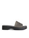 Platforme Dama De Vară Tip Slip On Negre