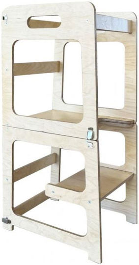Learning Tower made of Wood Beige