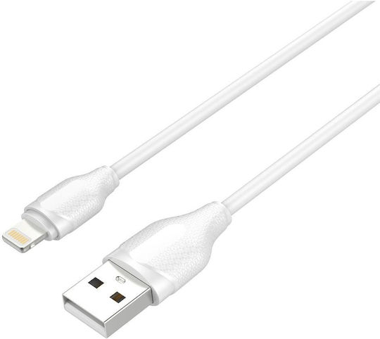 Ldnio LS372 USB-A zu Lightning Kabel Weiß 2m