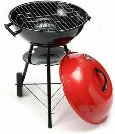 Tech Boss Ψησταριά Κάρβουνου Kettle με Καπάκι 44x44εκ.