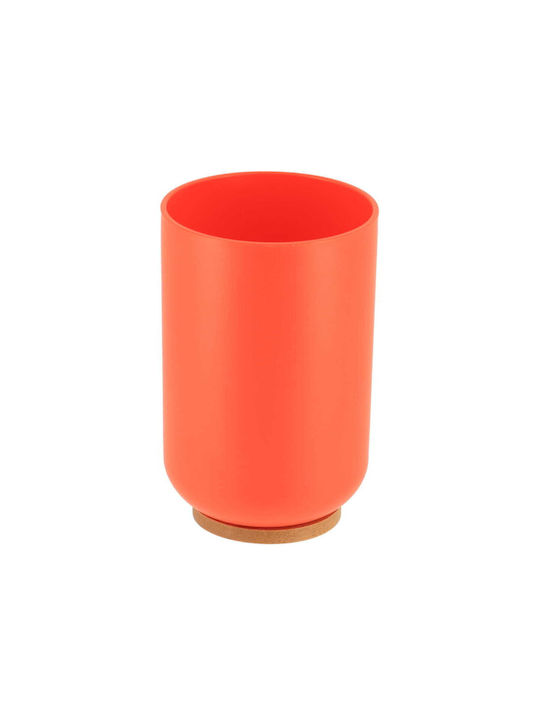 Eurocasa Plastic Cup Holder Countertop Orange