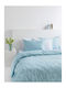 Palamaiki Oxford Kinder Kissenbezug 50x70cm Hellblau