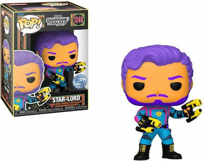 Funko Pop! Movies: Guardians of the Galaxy - Star-Lord (Black Light) 1240 Special Edition