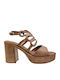 Leather Sandals Brown