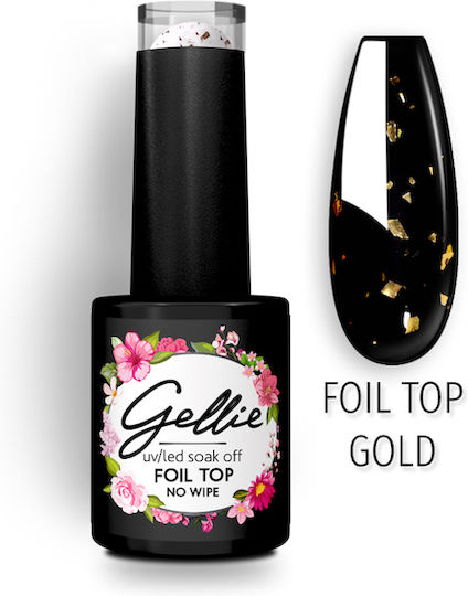 Gellie Top Coat pentru lacuri de unghii semipermanente 10ml