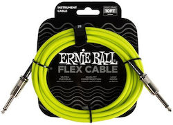Ernie Ball Flex Cable 6.3mm male - 6.3mm male 3...