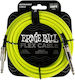 Ernie Ball Flex Cable 6.3mm male - 6.3mm male 6...