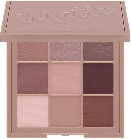 Huda Beauty Matte Obsessions Палитра със Сенки за Очи Матов в Твърда Форма Cool 7гр