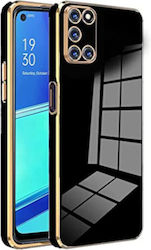 Bodycell Gold Plated Back Cover Silicon Negru (...