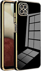 Bodycell Gold Plated Back Cover Σιλικόνης Μαύρο...