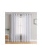 My Home Luxury Kids Rod Pocket Curtain Island White 342-12 280x270cm