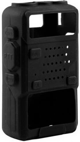 HOL-UV-5R Fall Funkgerät UHF/VHF Kompatibel mit UV-5R Black