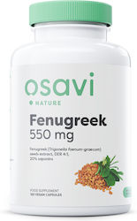 Osavi Fenugreek 550mg 120 φυτικές κάψουλες Osavi Fenugreek 550mg 120 φυτικές κάψουλες
