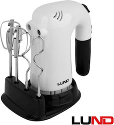 Lund Mixer with Plastic Container White Lund Mixer with Plastic Container White