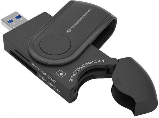 Conceptronic Card Reader USB 3.0 για SD/microSD