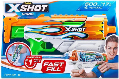 Zuru X-Shot Water - Hyperload Fast-Fill Skins Water Gun (Various Designs/Assortment of Designs) 1pc