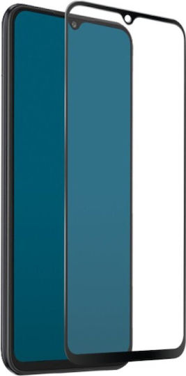 SBS Full Face Tempered Glass Μαύρο (Redmi 12C)
