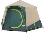 Coleman Polygon 6 Green Igloo Camping Tent with Double Cloth 3 Seasons for 6 People 320x320x160cm