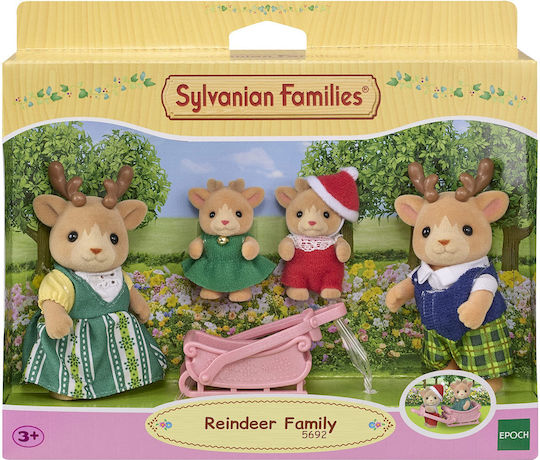 Epoch Toys Familia Renilor Familii Sylvanian Pentru 3+ Ani 8 cm