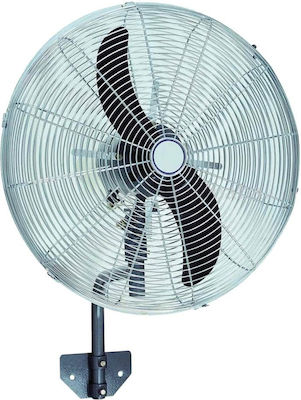 Mistral Plus περιστρεφόμενος Industrieller Ventilator Wandhalterung 130W mit einem Durchmesser von 50cm mit Fernbedienung