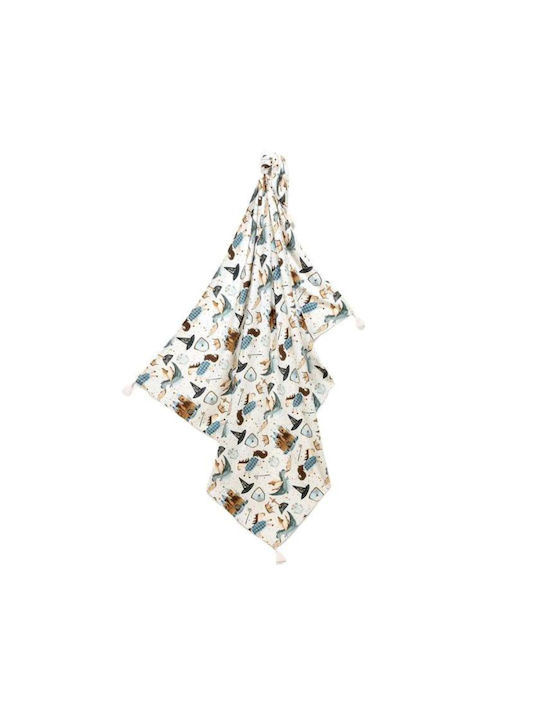 La Millou Swaddle Prince Прегръщаща Пелена Многоцветен 100x120см.