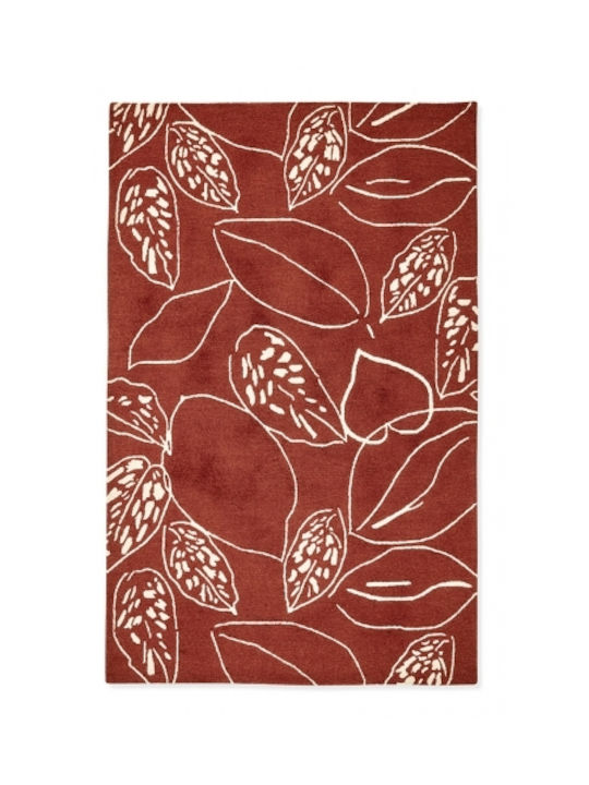 Scion Living 125400 Handmade Rug Rectangular Orange