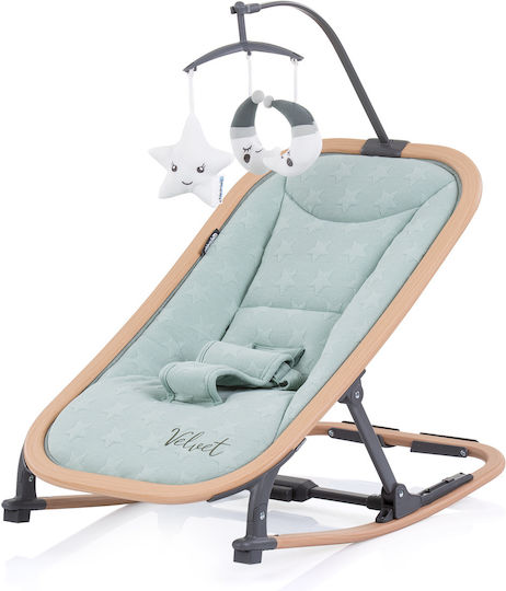 Chipolino Manual Relax pentru Bebeluși Velvet Verde pentru Copil până la 9kg