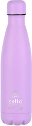 Estia Save Aegean Bottle Thermos Stainless Steel BPA Free Purple 500ml