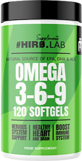 Hiro.Lab Omega 3-6-9 1000мг 120 софтджел