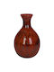 ArteLibre Decorative Vase Red 16x16x25cm