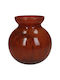 ArteLibre Decorative Vase Red 15x15x16cm