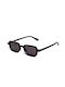 AV Sunglasses Kaia Women's Sunglasses with Black Plastic Frame and Black Lens