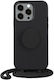 Just Elegance PopGrip Back Cover Σιλικόνης Μαύρο (iPhone 13 Pro Max)