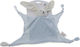 Gamberritos Kids Șervețel pentru bebeluși Doudou Little Rabbit Light Blue