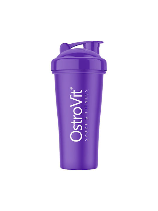 OstroVit Shaker Sport & Fitness Plastic Protein Shaker 700ml Purple