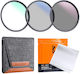 K&F Concept CPL / ND / UVFilter Kit 40.5mm for Camera Lenses