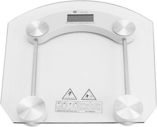 TY-8 Digital Badezimmerwaage in Transparent Farbe