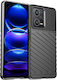 Hurtel Thunder Back Cover Σιλικόνης Μαύρο (Redmi Note 12 Pro+)