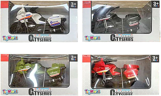 ToyMarkt Μοτοσυκλέτα για 3+ Ετών (Διάφορα Σχέδια) 1τμχ