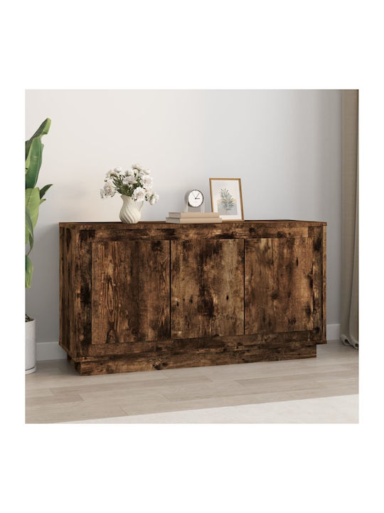 Sideboard Wooden Καπνιστή Δρυς 102x35x55cm