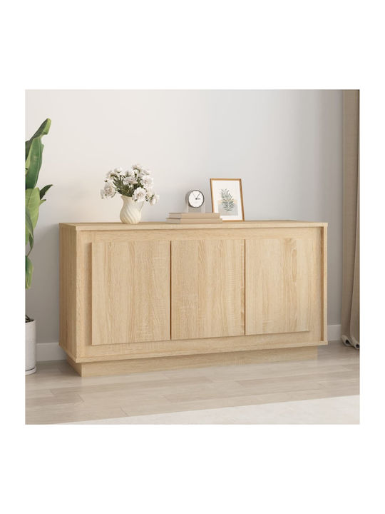 Sideboard Wooden Sonoma 102x35x55cm