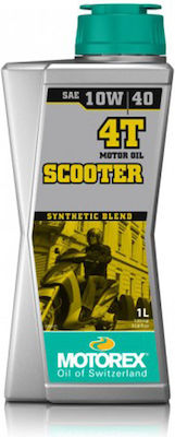 Motorex Scooter Semi-synthetic Motorcycle Oil for Four-Stroke Engines 10W-40 1lt