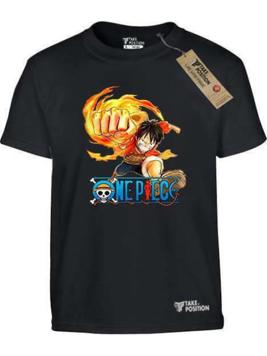 Kinder-T-Shirt Schwarz