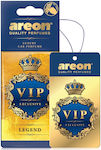 Areon Car Air Freshener Tab Pendand VIP Legend