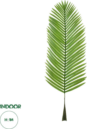 Künstlicher dekorativer Zweig Areca-Palme Grün 100cm GloboStar