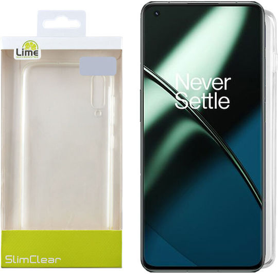 Lime Slimclear Camera Guard Back Cover Σιλικόνης Διάφανο (OnePlus 11)