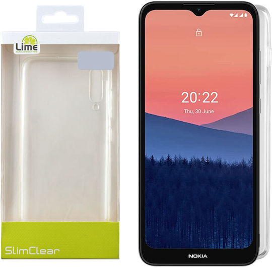 Lime Slimclear Camera Guard Back Cover Σιλικόνης Διάφανο (Realme C21)
