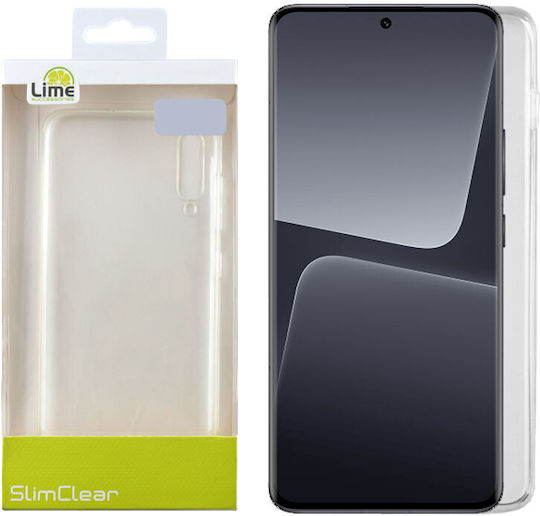 Lime Slimclear Camera Guard Back Cover Silicon Transparent (Xiaomi 13)